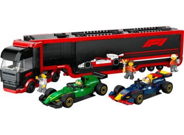 Camion de F1® avec Voitures de F1® RB20 et AMR24