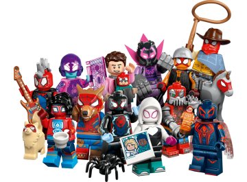 Minifigures Spider-Man Across the Spider-Verse