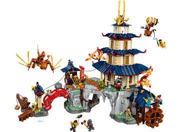 La ville au temple du tournoi