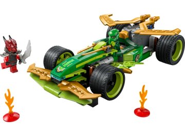 La voiture de course à rétrofriction de Lloyd