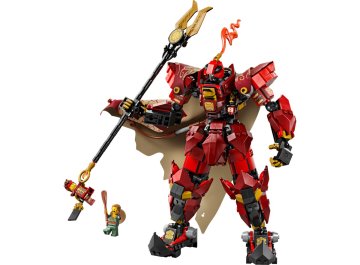 Le robot du chevalier de feu