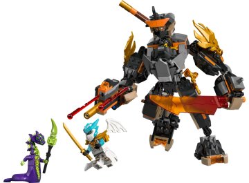 La mission du robot Cole et du dragon Zane