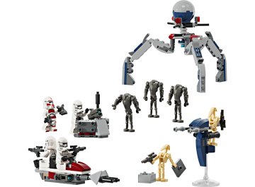 Pack de combat des Clone Troopers et Droïdes