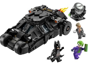 La Batmobile™ Tumbler contre Double-Face et Le Joker™