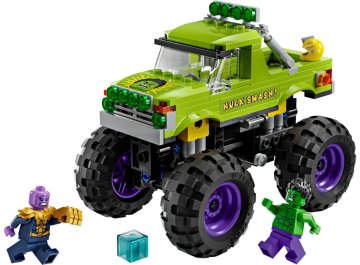 Le tout-terrain de Hulk contre Thanos