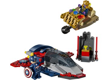 Captain America contre Thanos