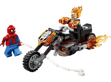 Spider-Man et sa Moto contre Ghost Rider