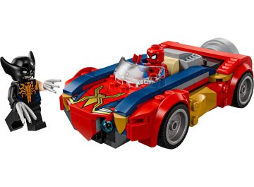 Spider-Man et sa Voiture contre Wolverine Vénomisé