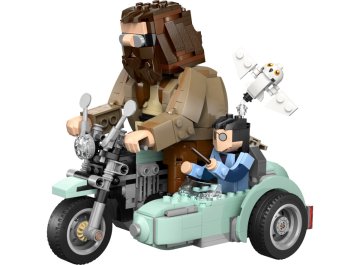 La balade en moto de Hagrid et Harry