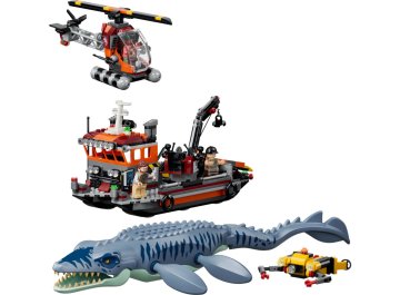 L'attaque du bateau par le mosasaure