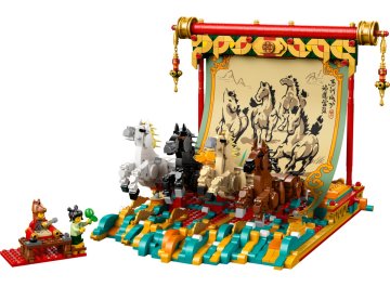 Tableau vivant : le galop des chevaux