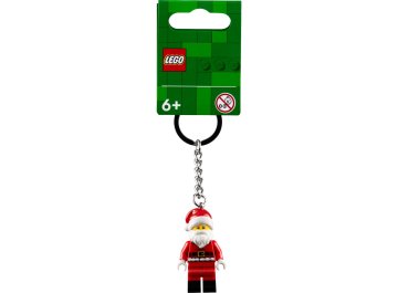 Porte-clés avec minifigurine Père Noël
