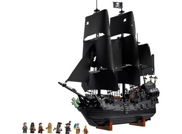 Bateau pirate du capitaine Jack Sparrow - black pearl
