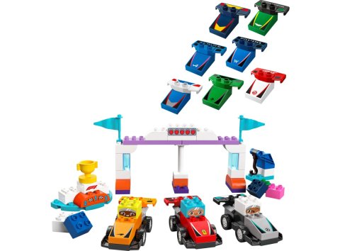 Lego® 10445 Voitures de Course et Pilotes d'une Écurie de F1®