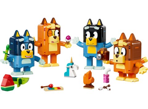 Lego® 11217 La famille de Bluey en briques