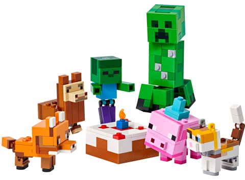 Lego® 21281 La Fête d'Anniversaire de Porcelet Minecraft