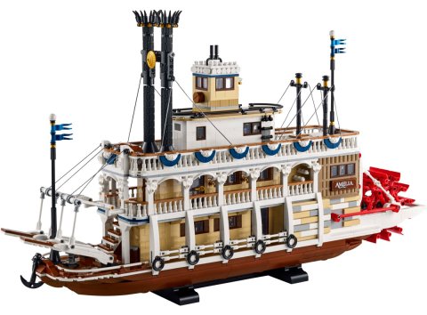 Lego® 21356 Le Bateau à Vapeur du Mississippi