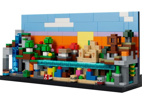 Lego 21589 Biomes Minecraft à Exposer