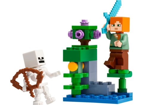 Lego® 30705 combat dans la caverne luxuriante minecraft