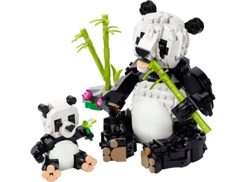 Lego® 31165 Animaux sauvages : la famille de pandas