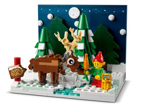 Lego® 40484 Le jardin du Père Noël