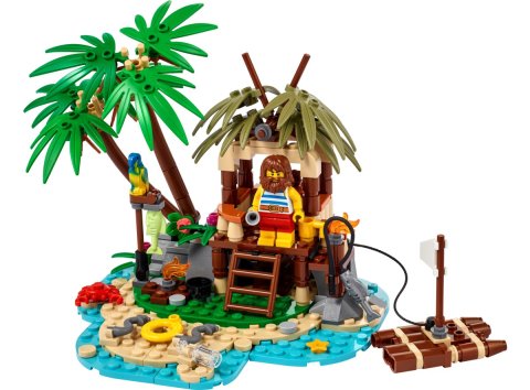 Lego® 40566 Ray le naufragé Île déserte 