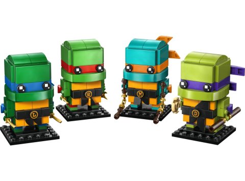 Lego® 40878 Figurines des Tortues Ninja BrickHeadz