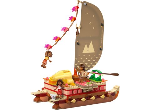 Lego® 43270 Le bateau d'aventure de Vaiana Disney