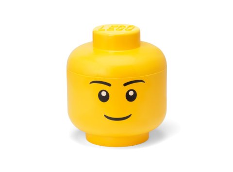 Lego® 5005528 boîte de rangement tête de figurine garçon