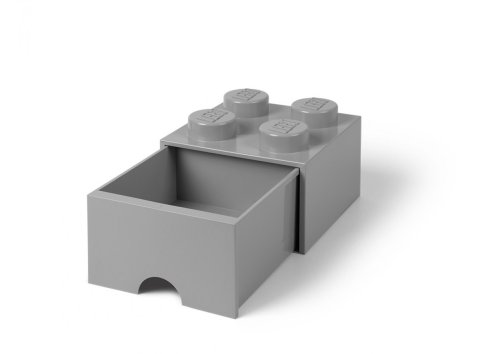 Lego® 5005713 Brique de rangement gris pierre avec tiroir