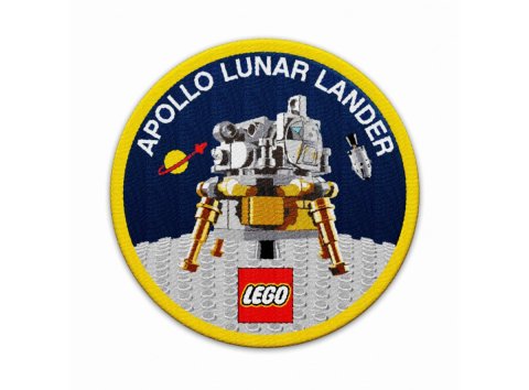 Lego® 5005907 Écusson spatial nasa apollo 11 lunar lander