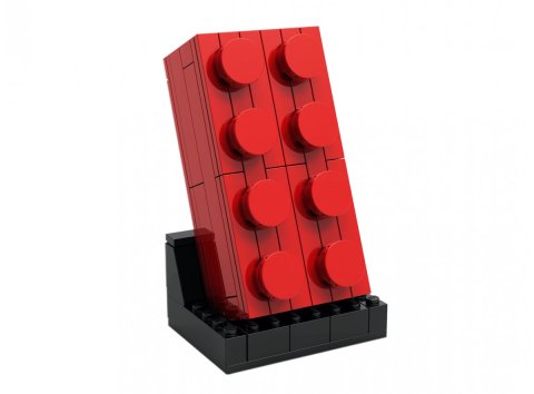 Lego® 5006085 Brique rouge 2x4 à construire