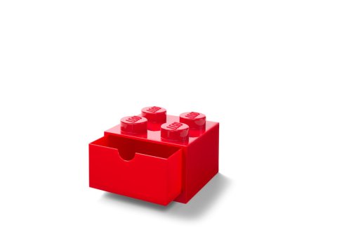 Lego® 5006140 Brique de rangement avec tiroir rouge