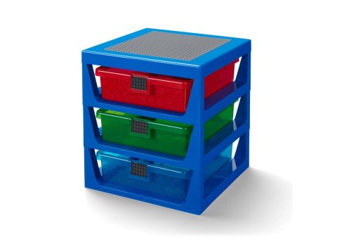Lego® 5006179 Rangement à 3 Tiroirs avec Plaques de Base