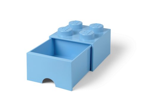 Lego® 5006181 brique de rangement avec tiroir rouge