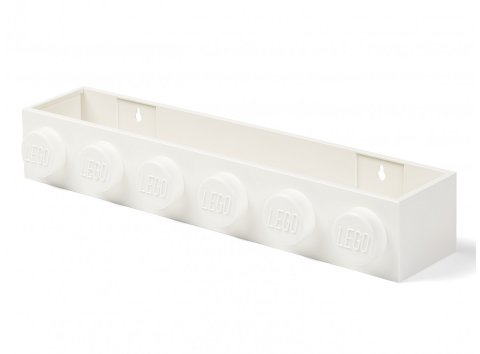Lego® 5006615 Étagère murale brique blanche 6 tenons