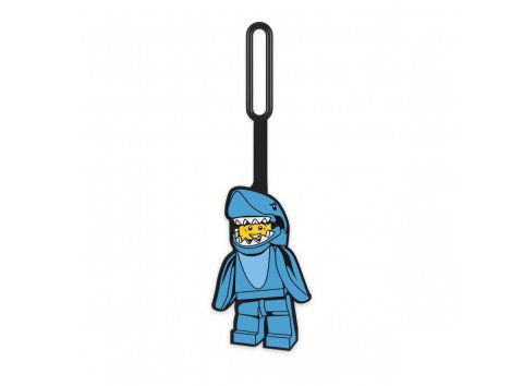 Lego® 5007229 Étiquette de Bagage Homme en Costume de Requin