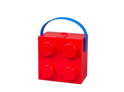 Lego® 5007269 Boîte de transport en forme de brique rouge