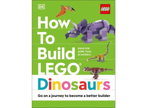 Lego® 5007582 How to build dinosaurs livre d'activités