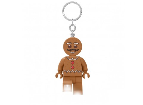 Lego® 5007809 Porte-clés Lumineux Petit Bonhomme de Pain d'Épices