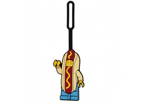 Lego® 5008031 Étiquette de Bagage Homme Hot-dog