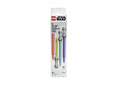 Lego® 5008814 Lot de 4 stylos sabres laser Star Wars