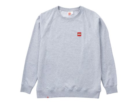 Lego® 5009099 Sweat-shirt logo élégant gris chiné adulte