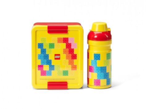 Lego® 5009346 Set boîte repas et gourde briques colorées