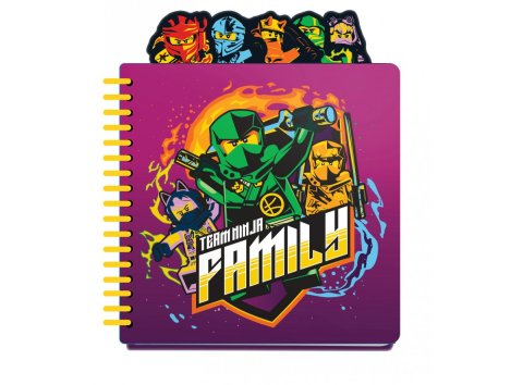 Lego® 5009527 carnet à onglets ninjago