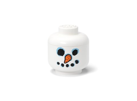 Lego® 5009863 Boîte de rangement tête de bonhomme de neige