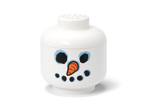 Lego 5009865 Boîte de Rangement Tête Bonhomme de Neige