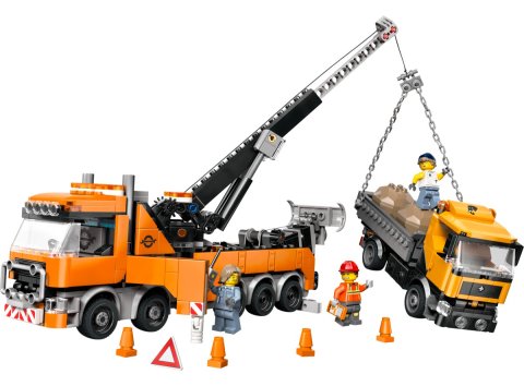 Lego® 60467 Le Remorqueur avec Grue pour Poids Lourd