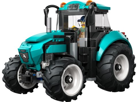 Lego® 60498 le tracteur city - set de construction 204 pièces