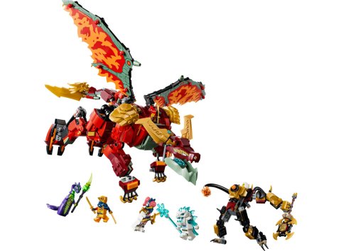 Lego® 71868 Robot dragon de Braséra